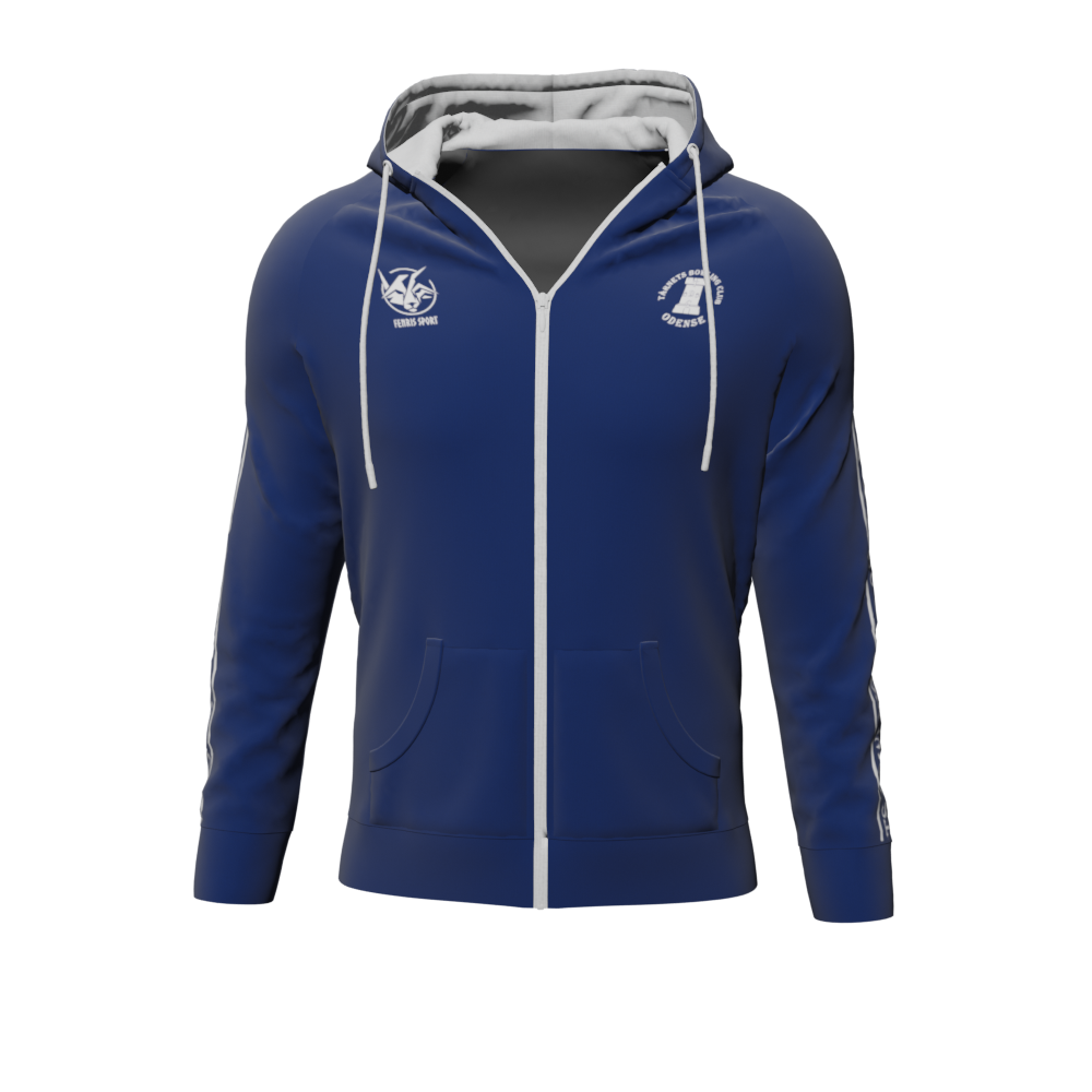Bomulds Hoodie ZIP - Tårnets Bowling - SponsorWorld
