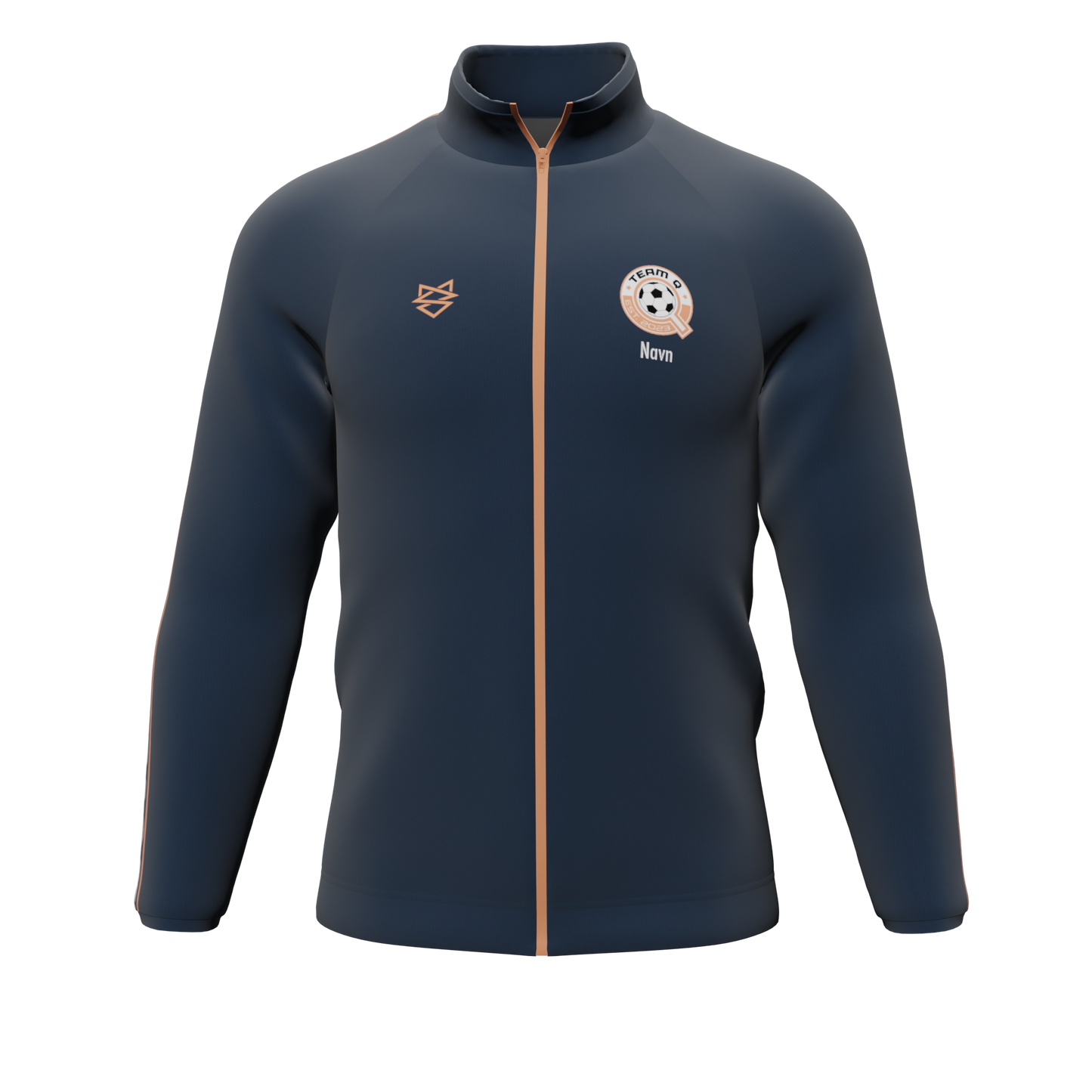 Bomulds cardigan - Team Q - SponsorWorld