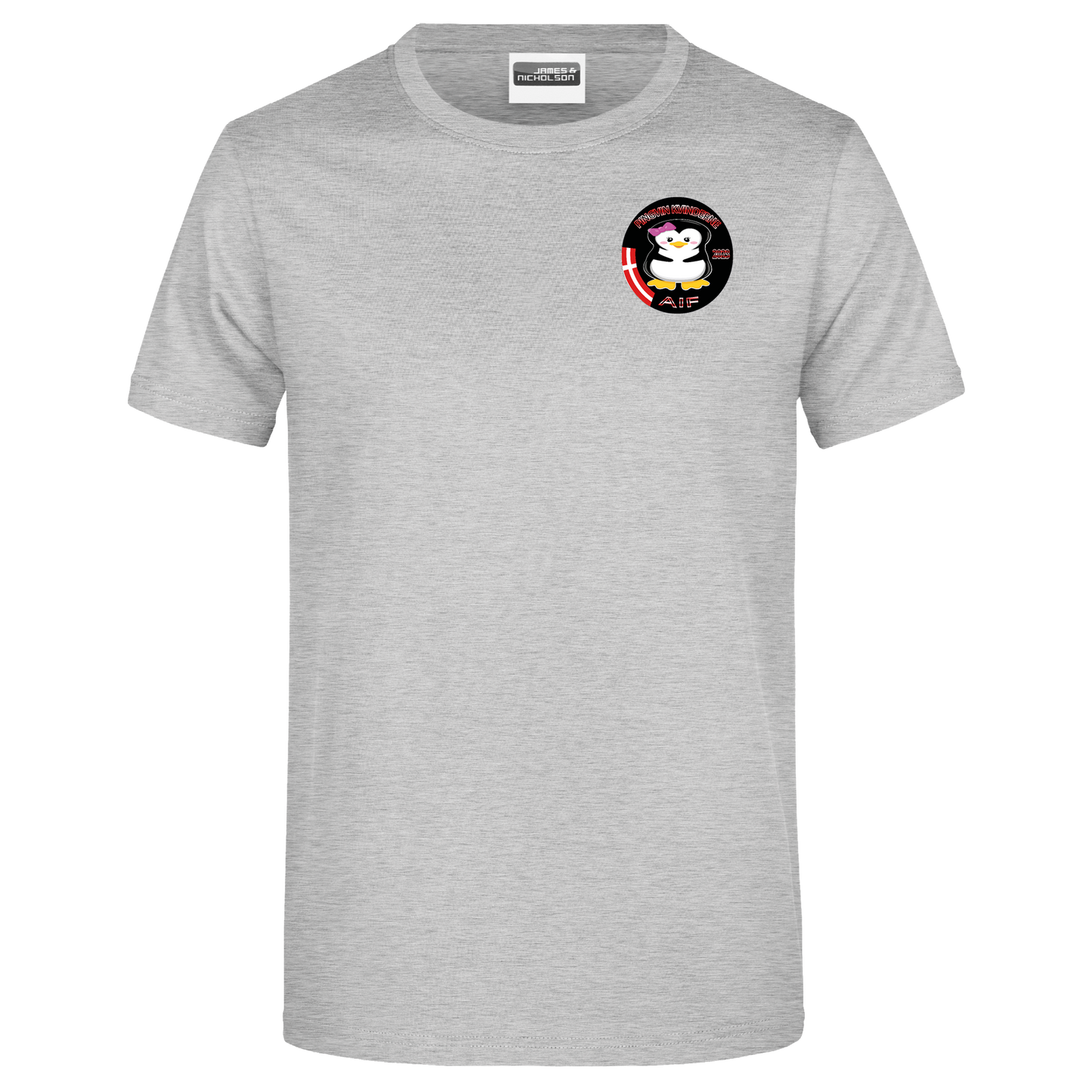Bomulds T-shirt - Voksen - pingvin kvinderne