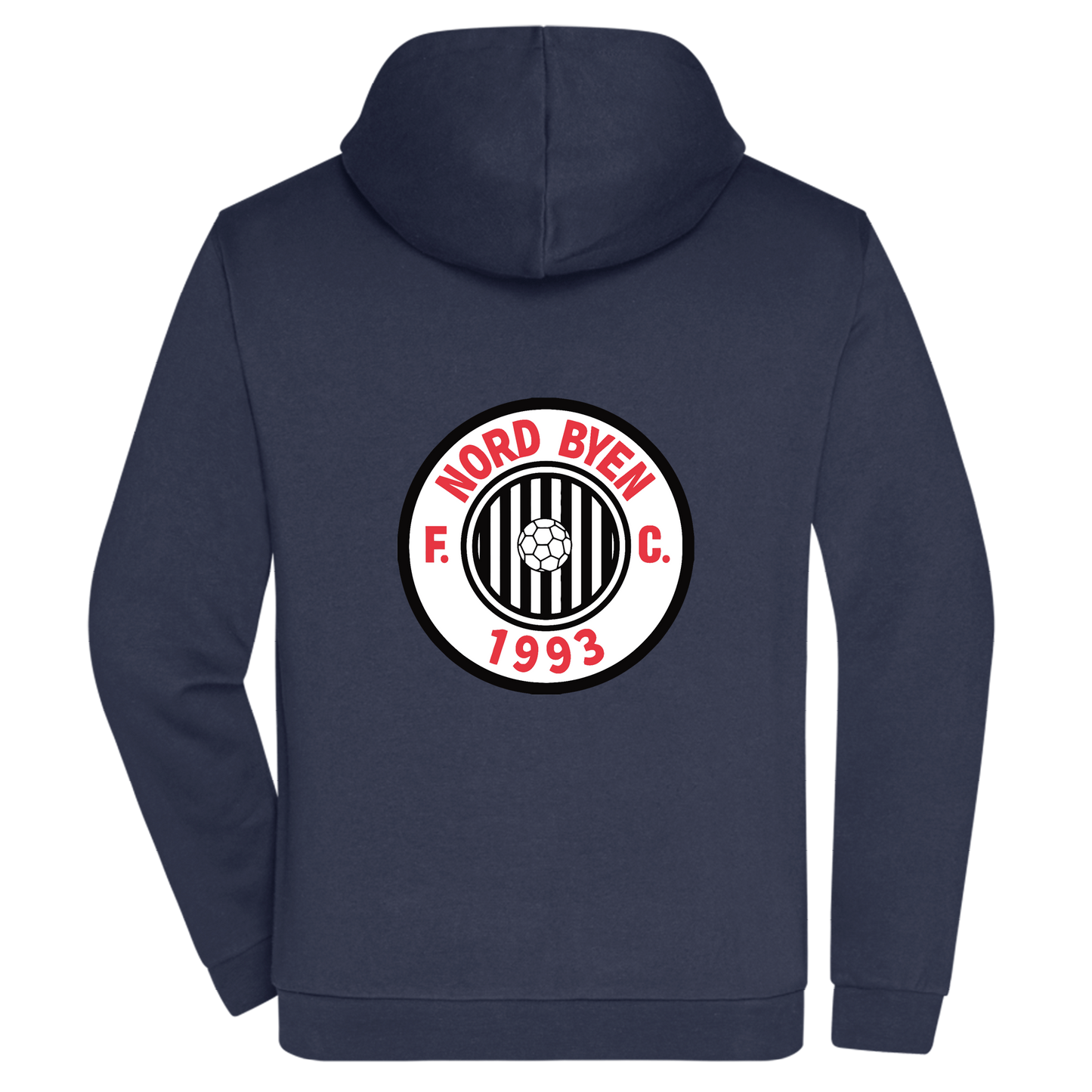 Bomulds Hoodie ZIP - Voksen - NB93 - SponsorWorld