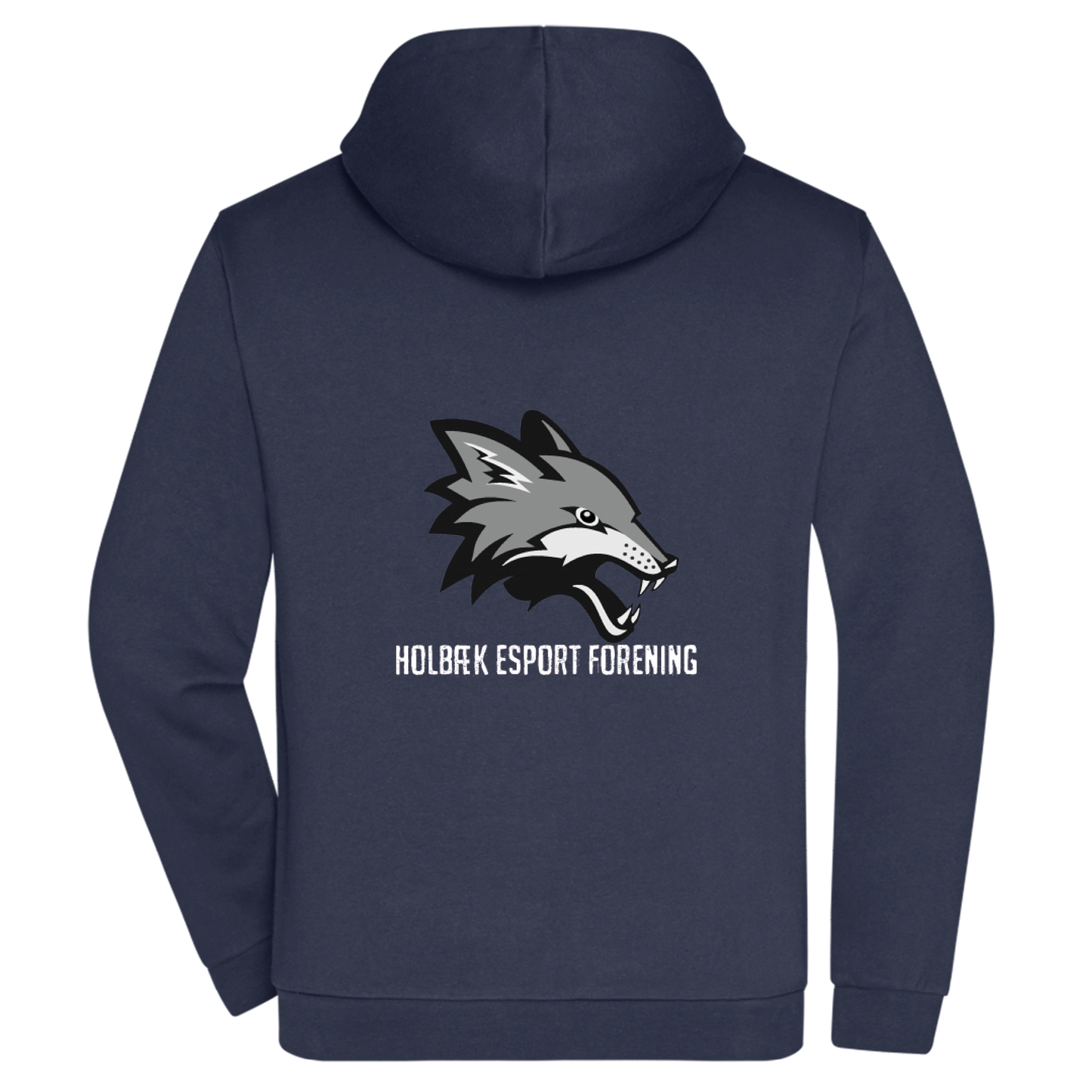 Bomulds Hoodie ZIP - Voksen - Holbæk ESport - SponsorWorld