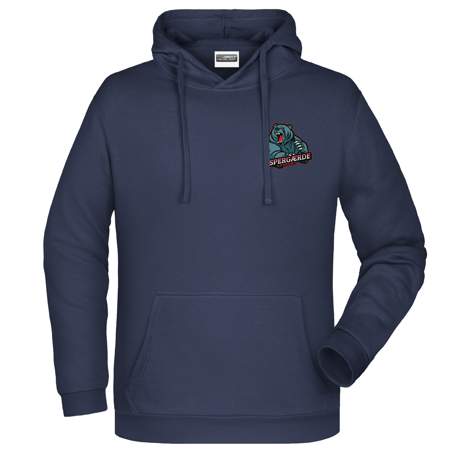 Bomulds Hoodie - Voksen - Espergærde Esport - SponsorWorld