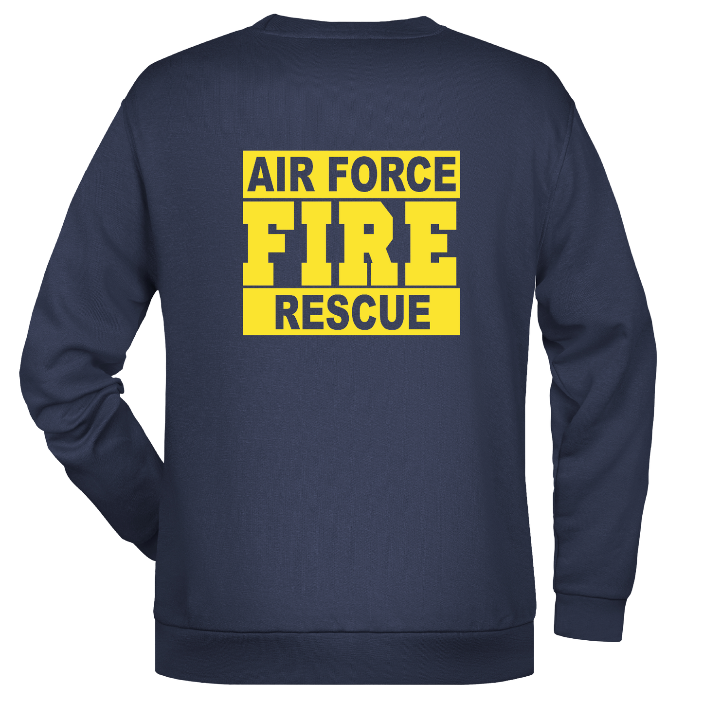 Bomulds Sweatshirt - Voksen - Air Force Fire & Rescue - SponsorWorld