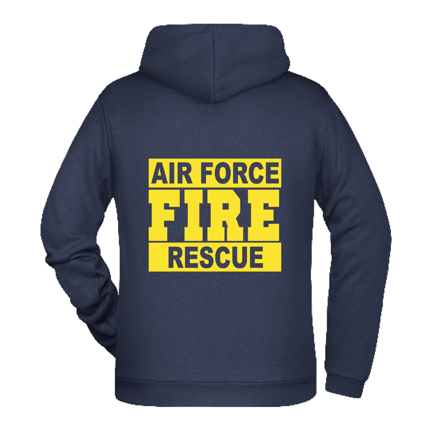 Bomulds Hoodie - Voksen - Air Force Fire & Rescue - SponsorWorld
