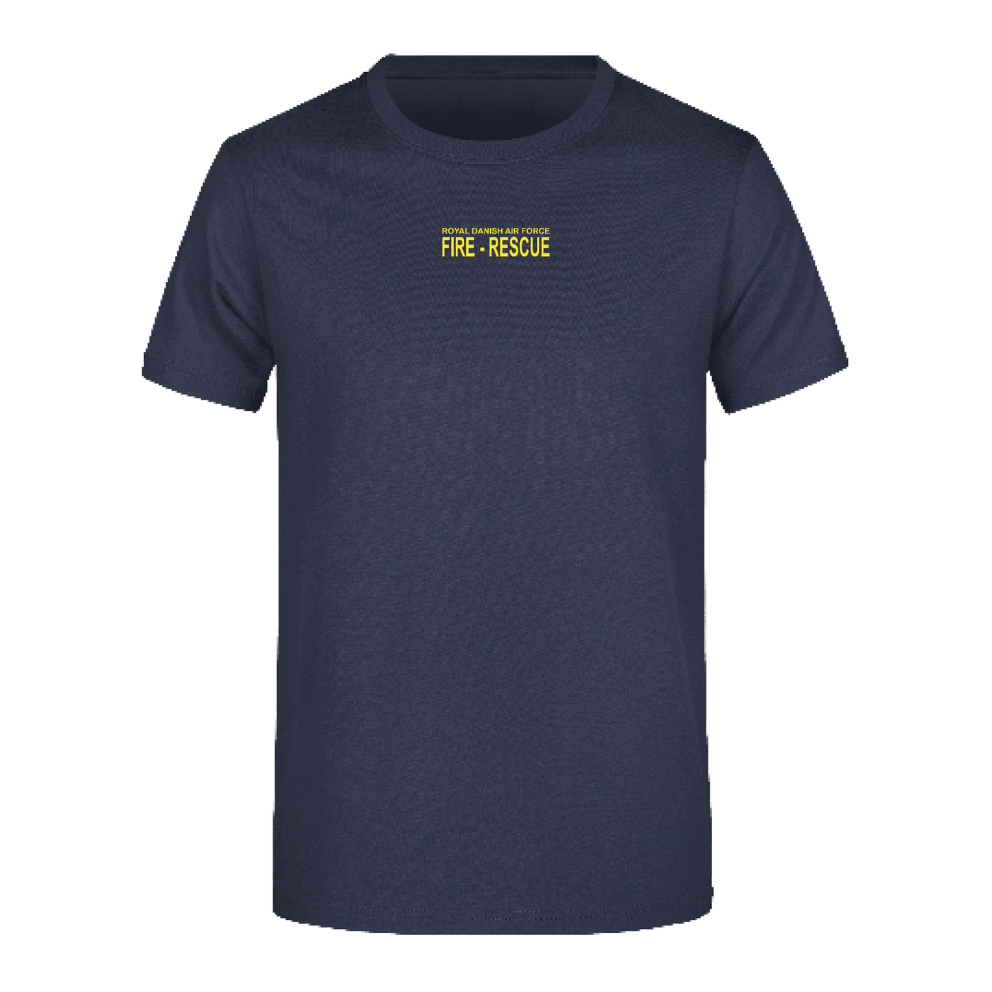 Bomulds T-shirt logo på bryst - Air Force Fire and Rescue - SponsorWorld