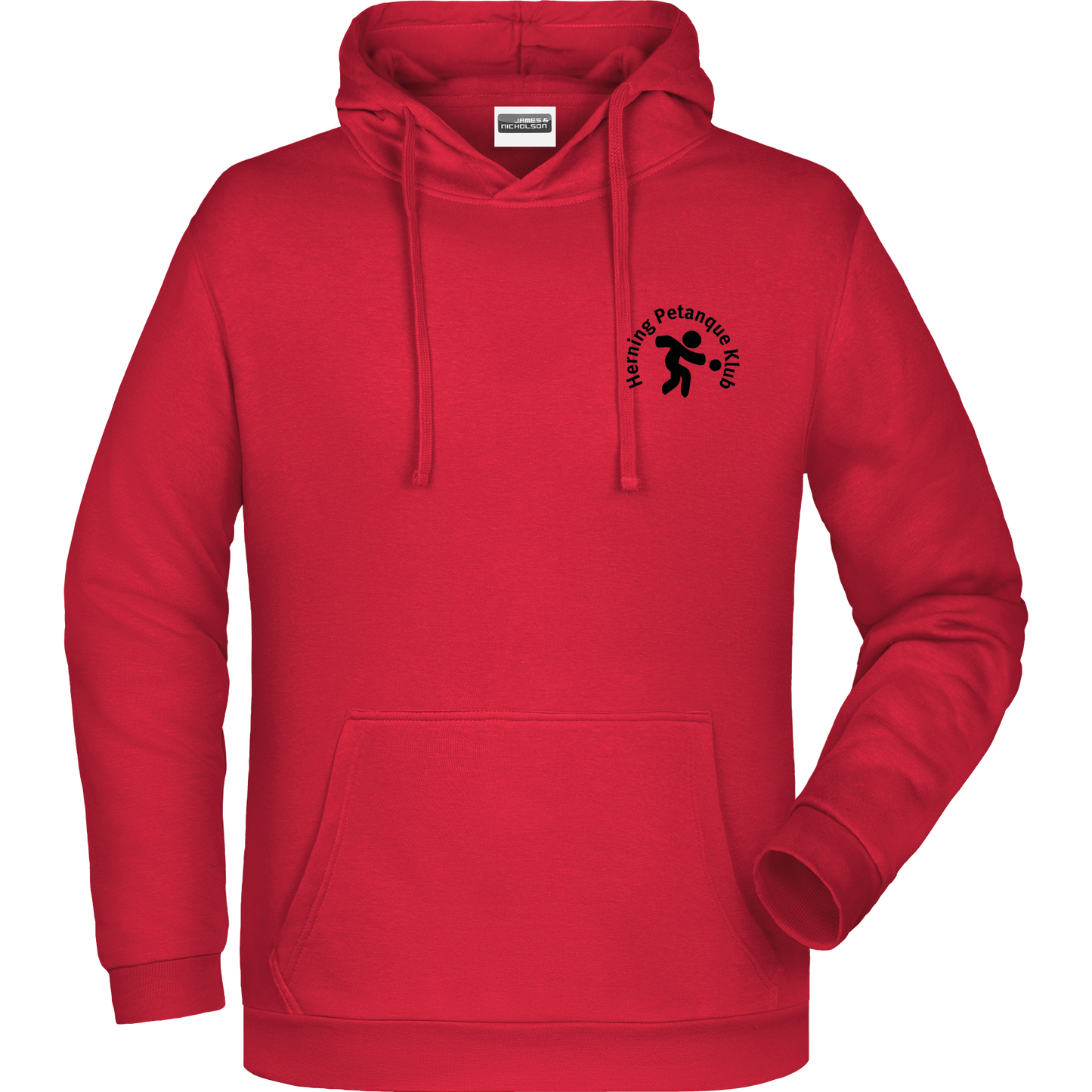 Bomulds Hoodie - Voksen - Herning Petanque - SponsorWorld