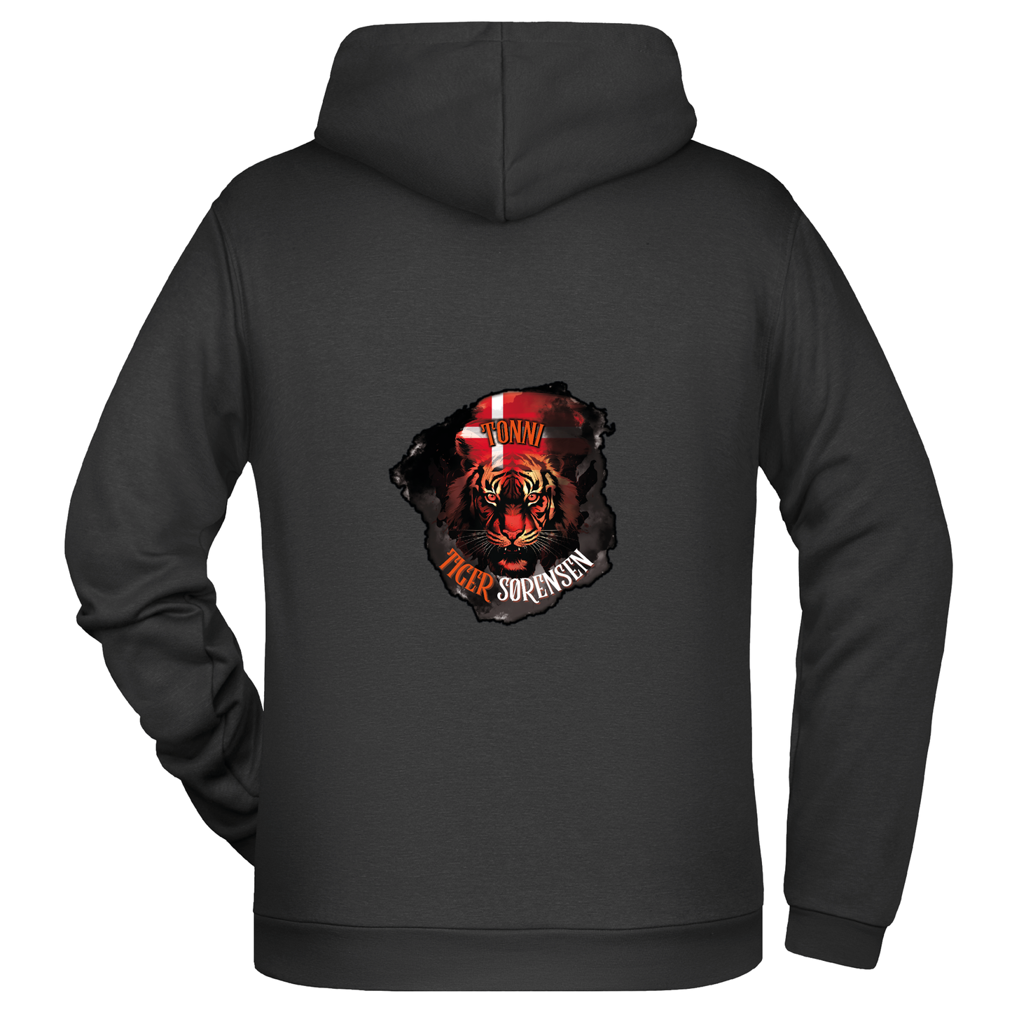 Bomulds Hoodie - Voksen - Tonni Tiger Sørensen - SponsorWorld