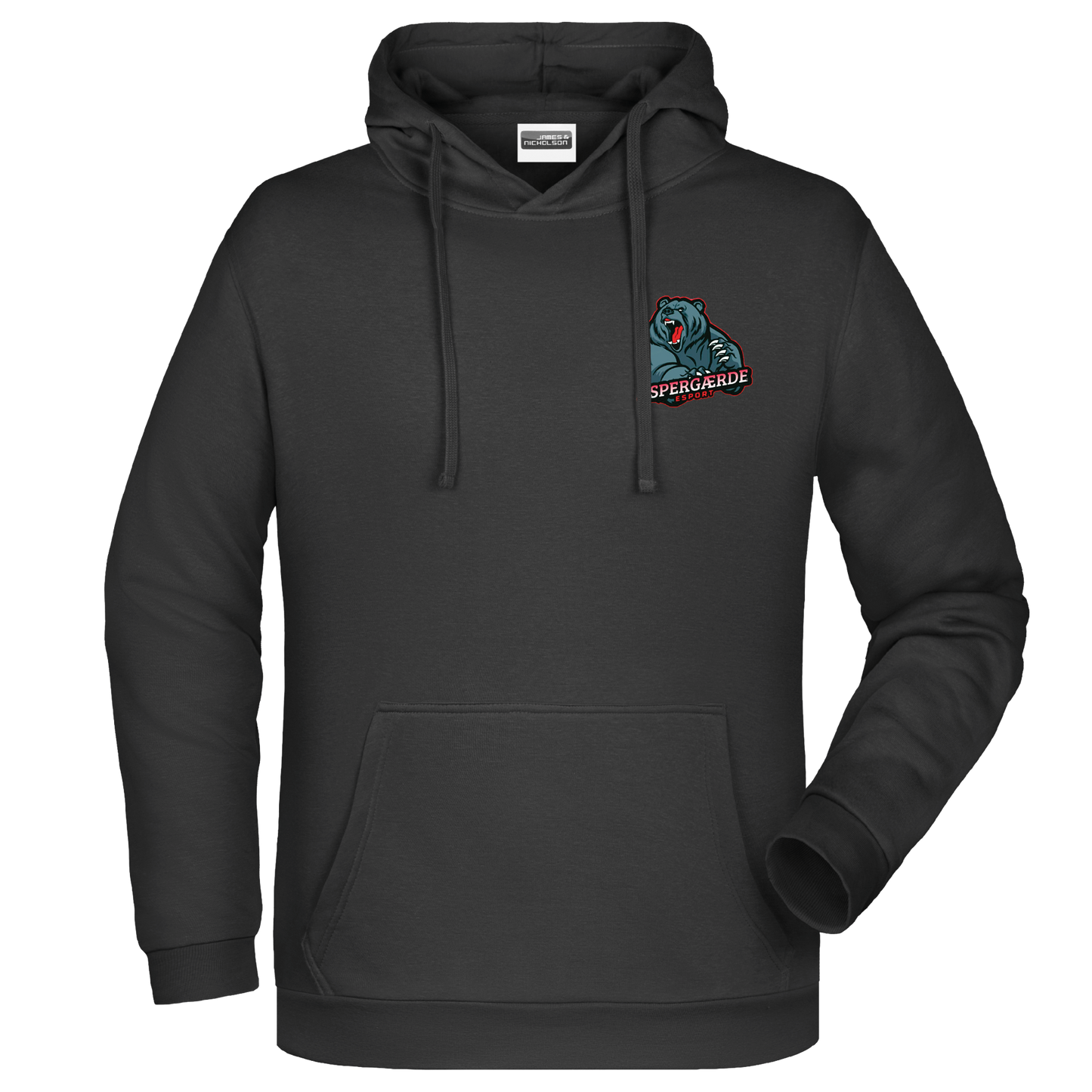 Bomulds Hoodie - Voksen - Espergærde Esport - SponsorWorld