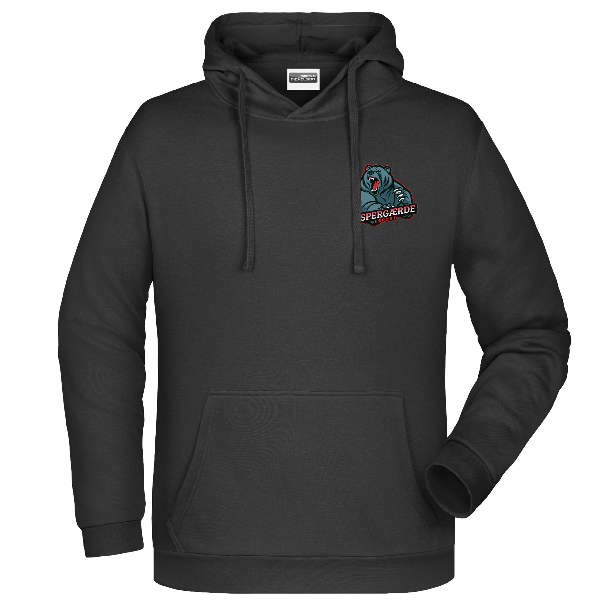 Bomulds Hoodie - Voksen - Espergærde Esport - SponsorWorld