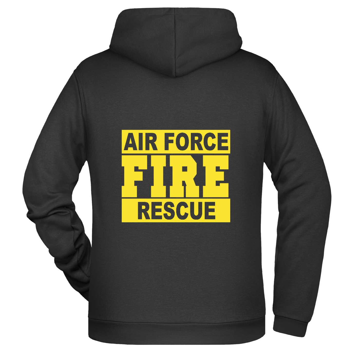 Bomulds Hoodie - Voksen - Air Force Fire & Rescue - SponsorWorld