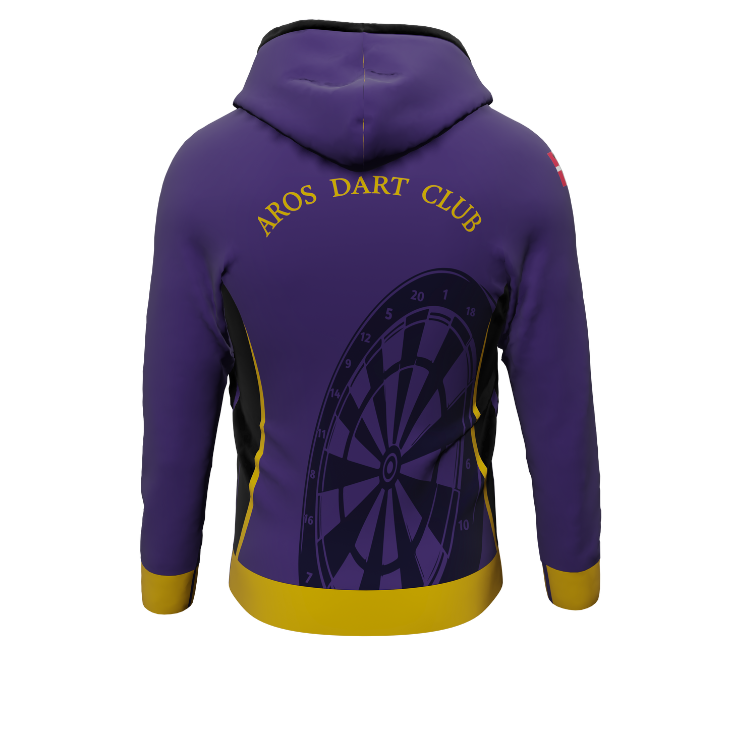 Aros Dart Club - Zip hoodie - SponsorWorld