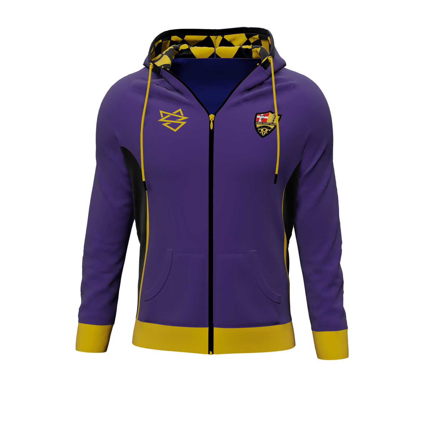 Aros Dart Club - Zip hoodie - SponsorWorld