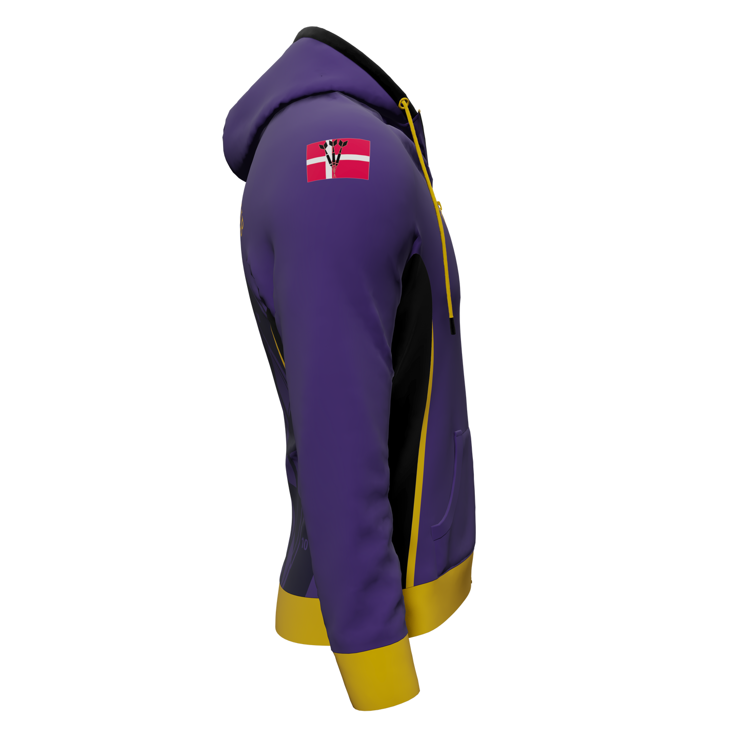 Aros Dart Club - Zip hoodie - SponsorWorld