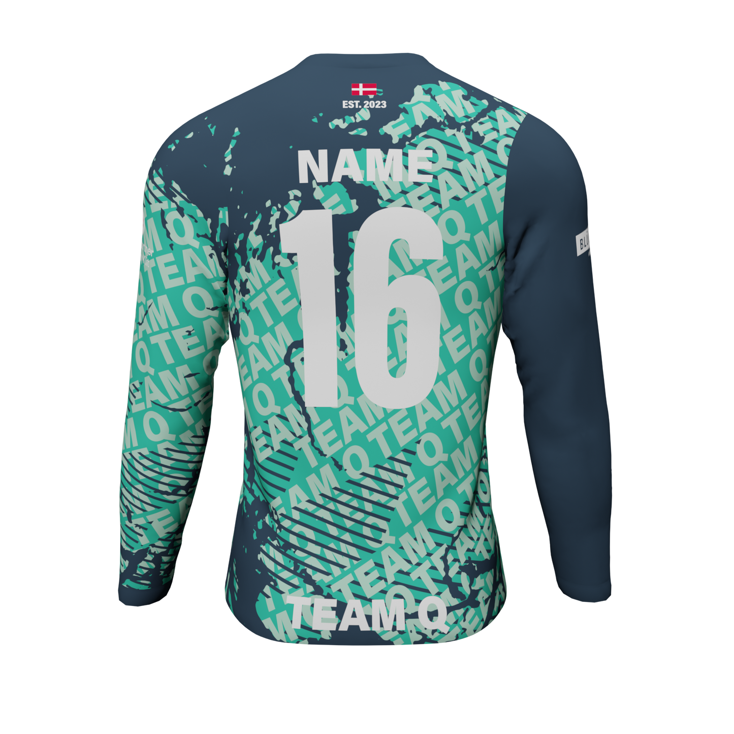 Langærmet målmandstrøje - Team Q - SponsorWorld