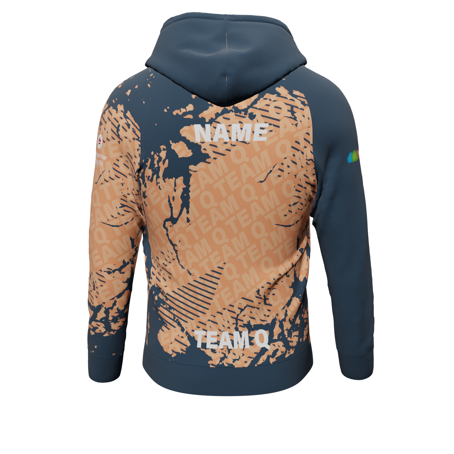 Hoodie ZIP - Team Q - SponsorWorld