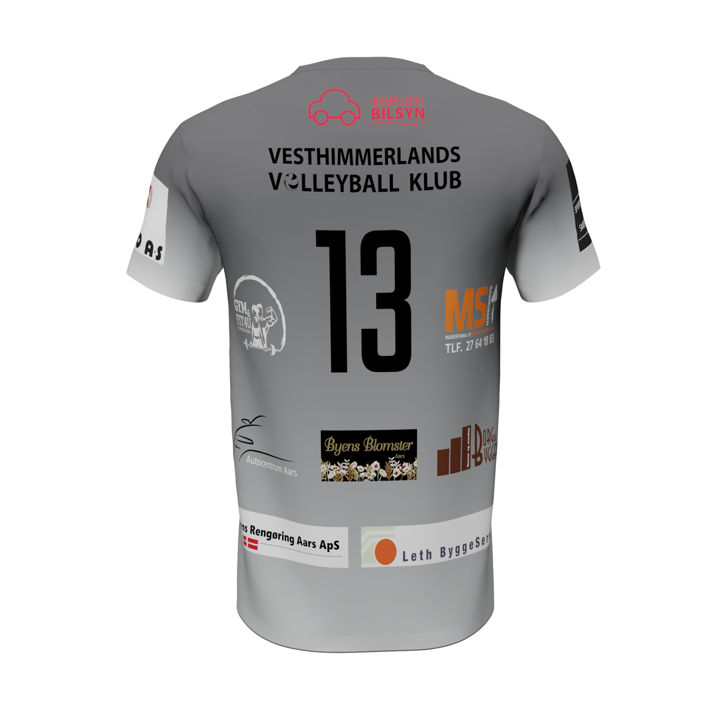 Vesthimmerlands Volleyball Klub - T-shirt Grå