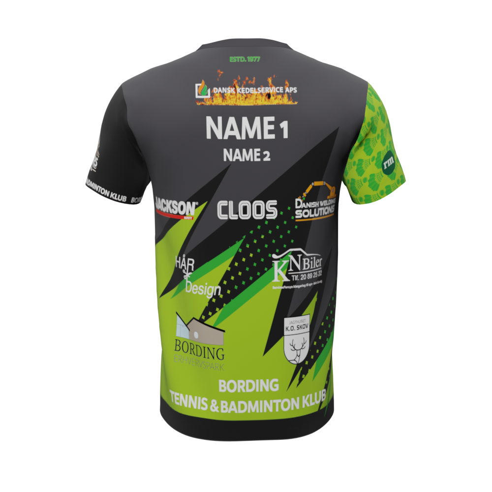 T-shirt - Bording Tennis & Badminton Klub - SponsorWorld