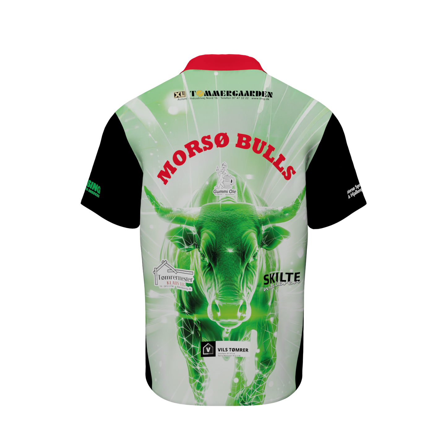 Polo med sponsorater - Morsø Bulls - SponsorWorld