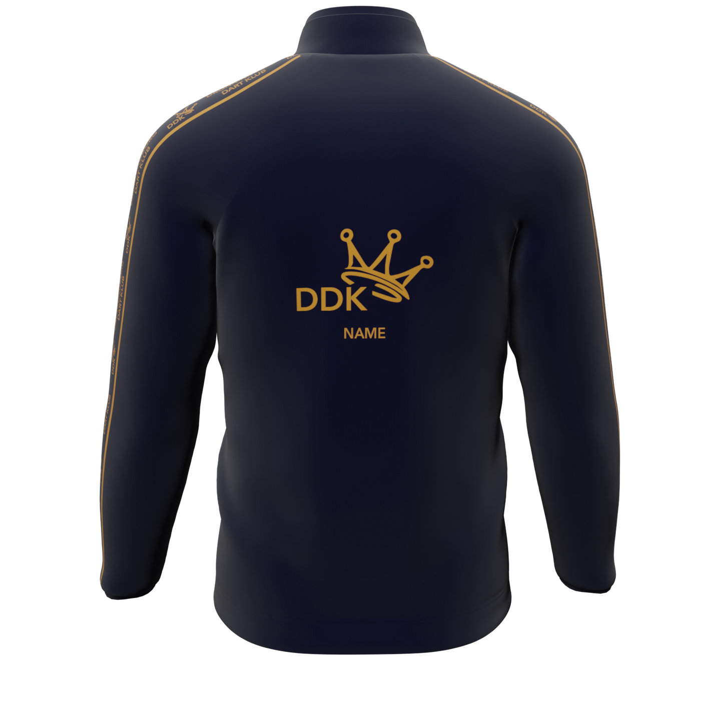 Bomulds Cardigan ZIP - Dronningborg Dart Klub - SponsorWorld