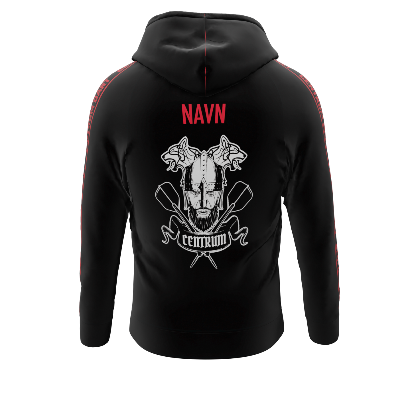 Bomulds Hoodie ZIP - Centrum Dart - SponsorWorld