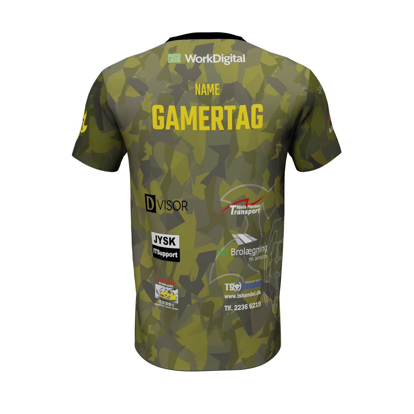 Sera | Hedensted Esport - T-shirt med logoer - SponsorWorld