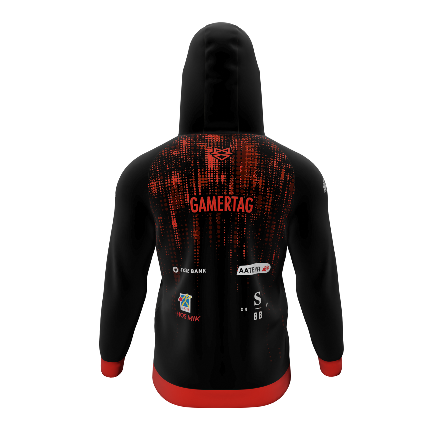 Hoodie - Aarhus Esport med logoer - SponsorWorld