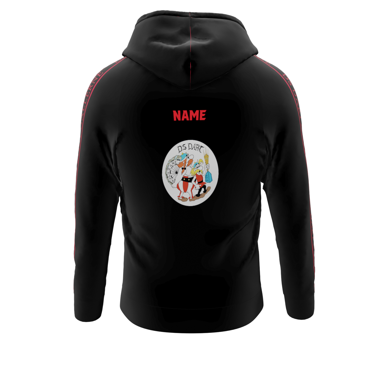 Bomulds Hoodie ZIP - DS Dart