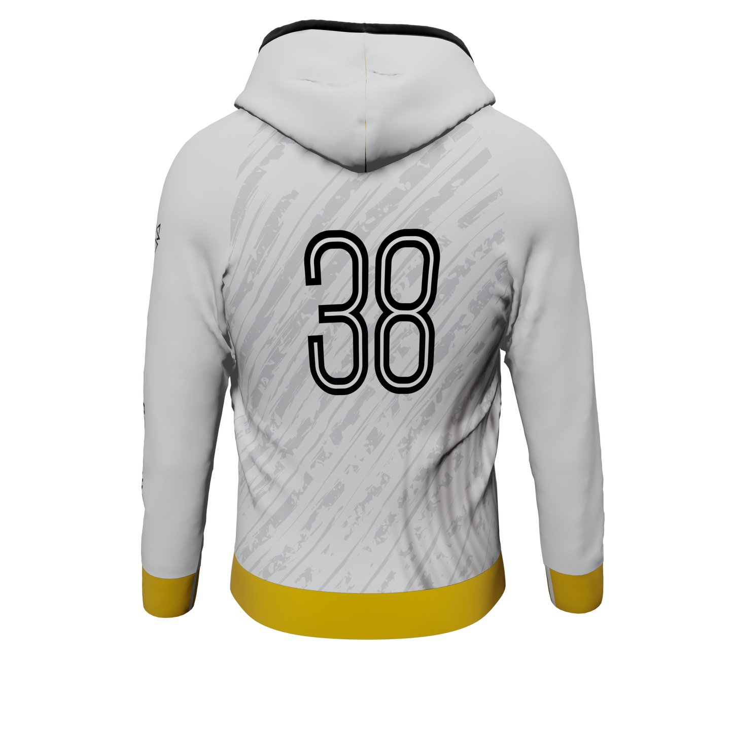 Silkeborg Hurricanes - Udebane - Hoodie med lynlås - SponsorWorld