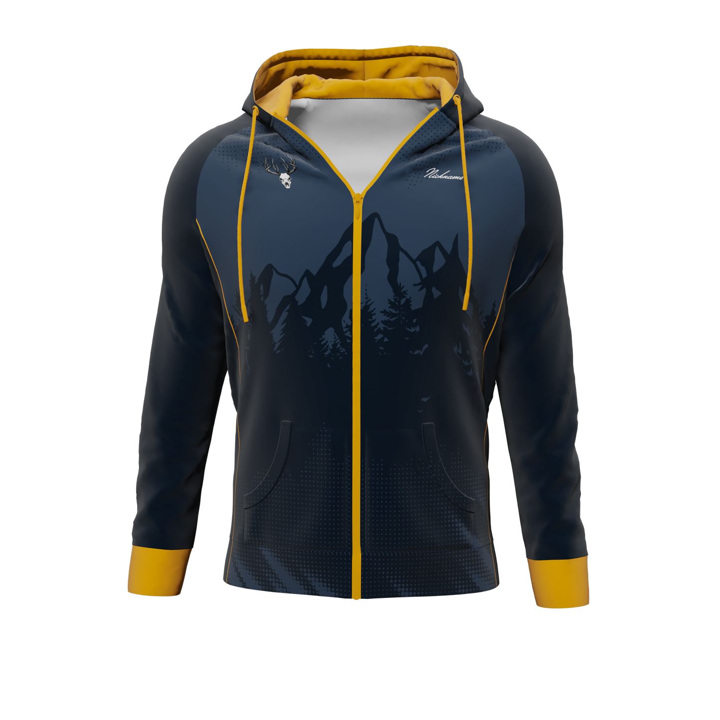 Hoodie ZIP - Bakkedart