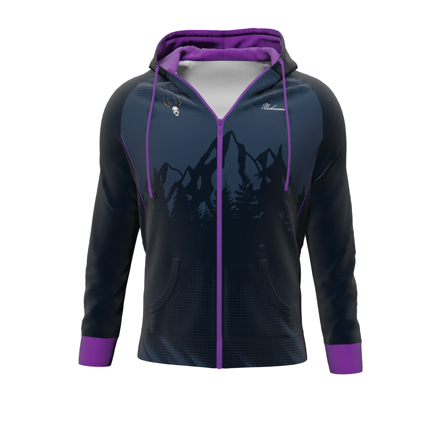Hoodie ZIP - Bakkedart