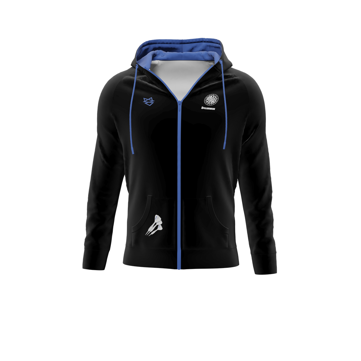 Hoodie ZIP - Ballerup Dart Klub