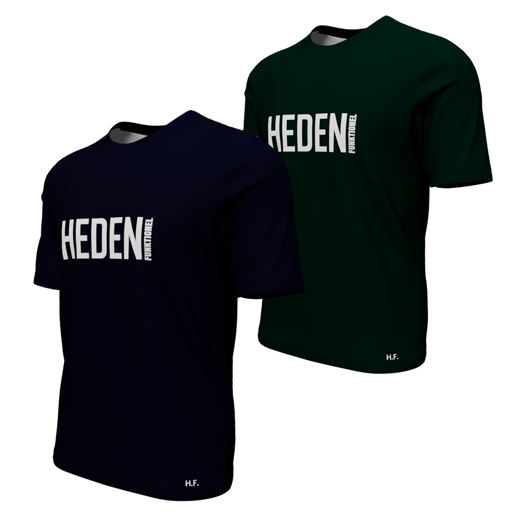 Bomulds T-shirt - Heden Funktionel