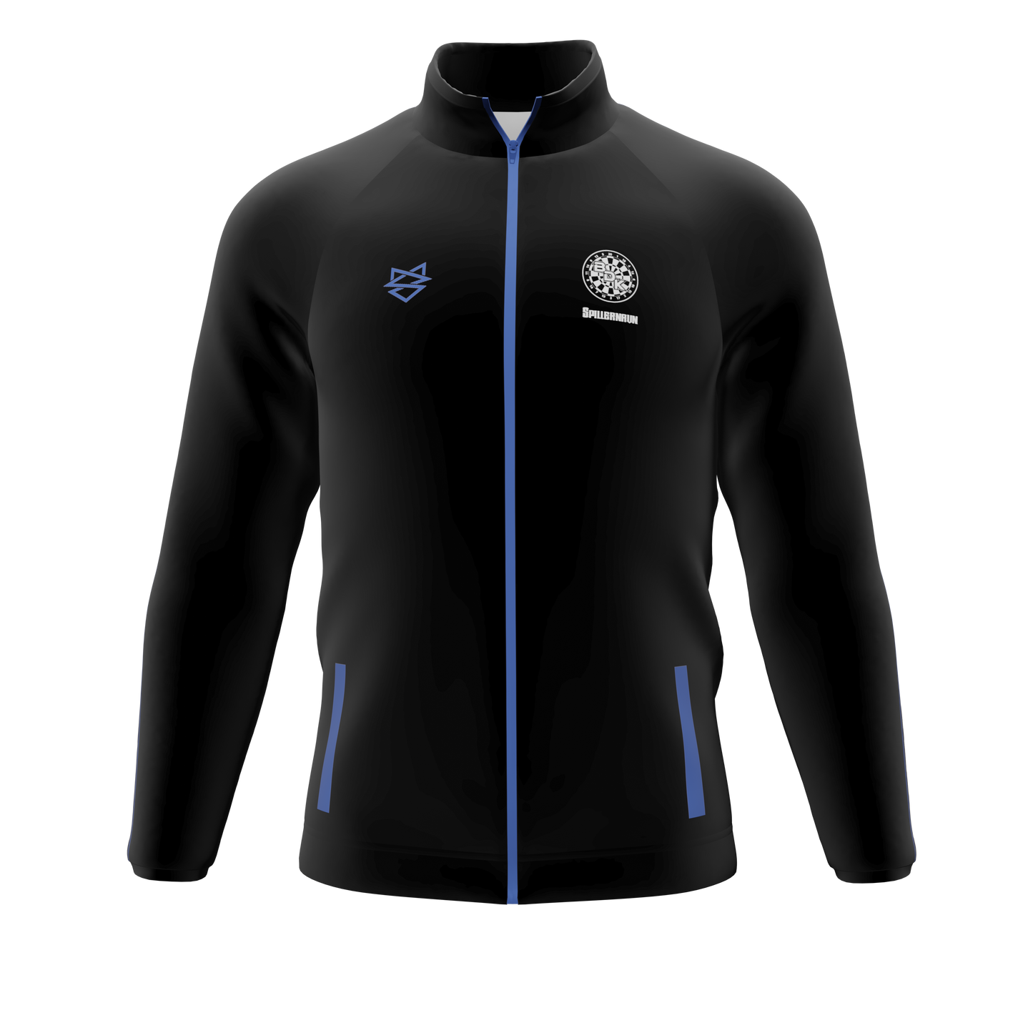 Bomulds cardigan - Ballerup Dart Klub