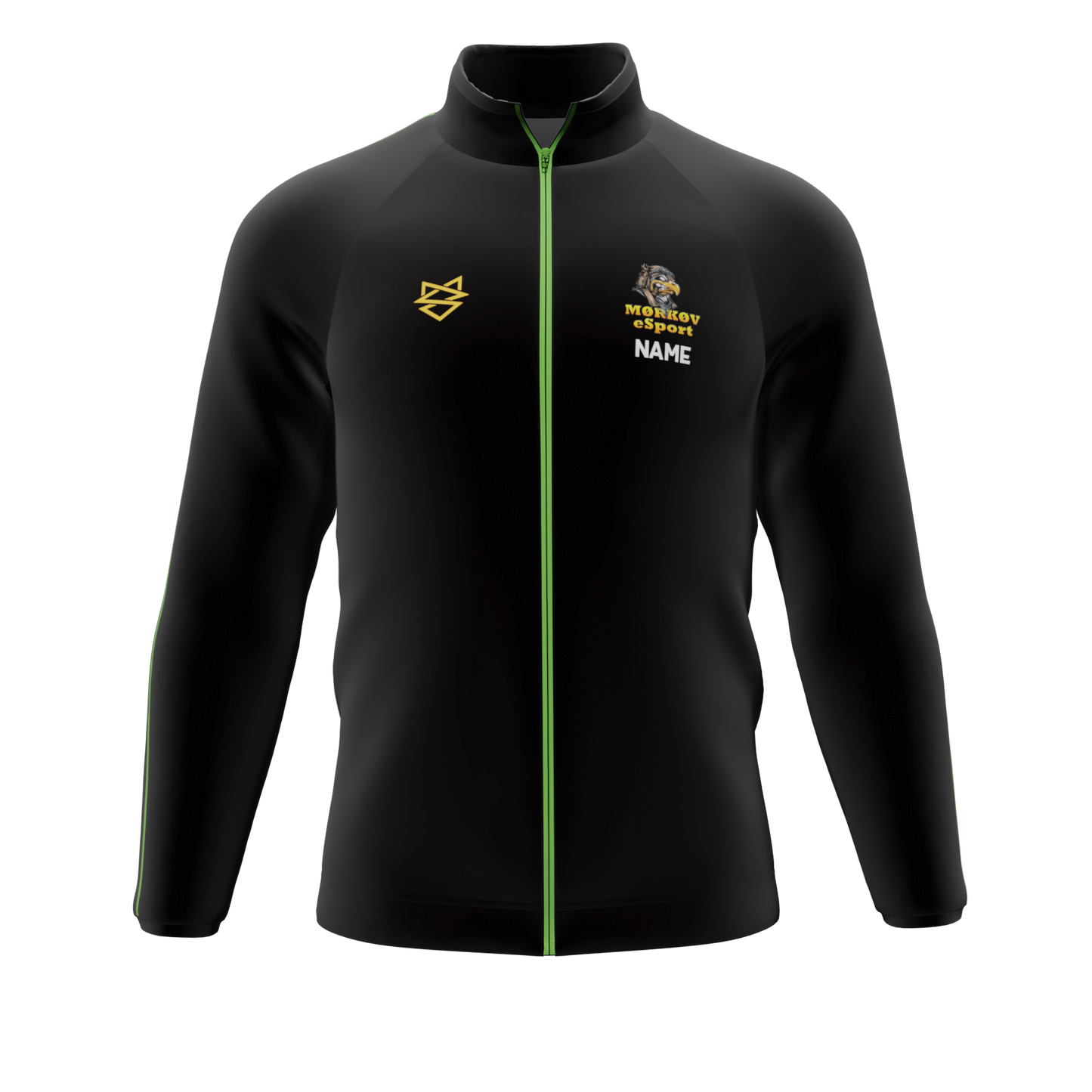 Bomulds cardigan - Mørkøv Esport