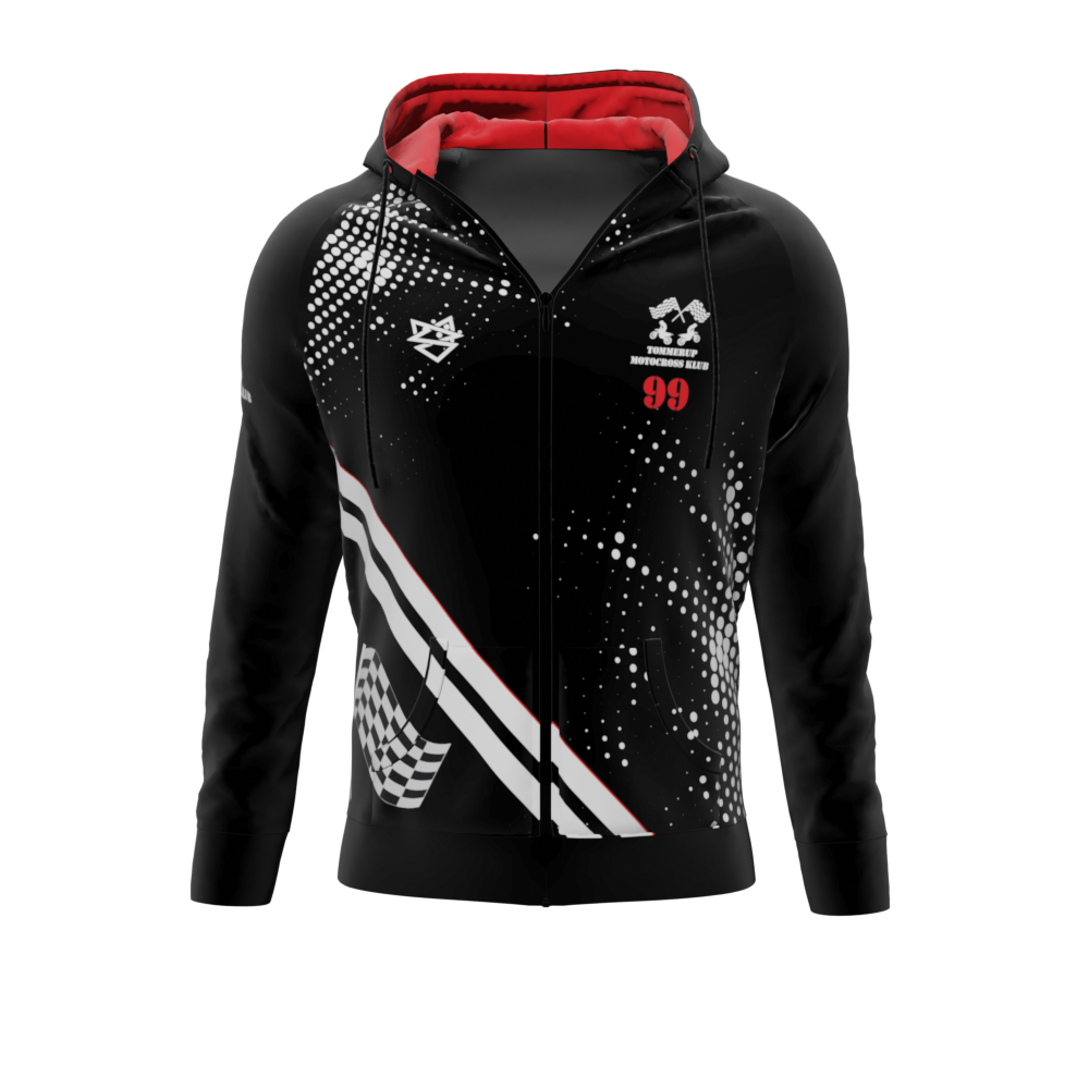 Hoodie ZIP - Tommerup Motocross