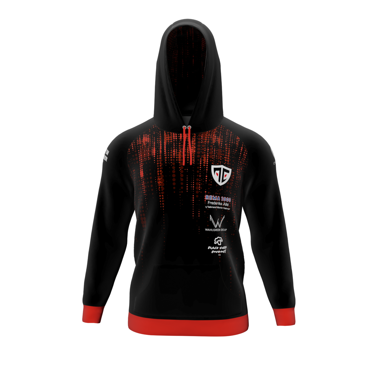 Hoodie - Aarhus Esport med logoer - SponsorWorld