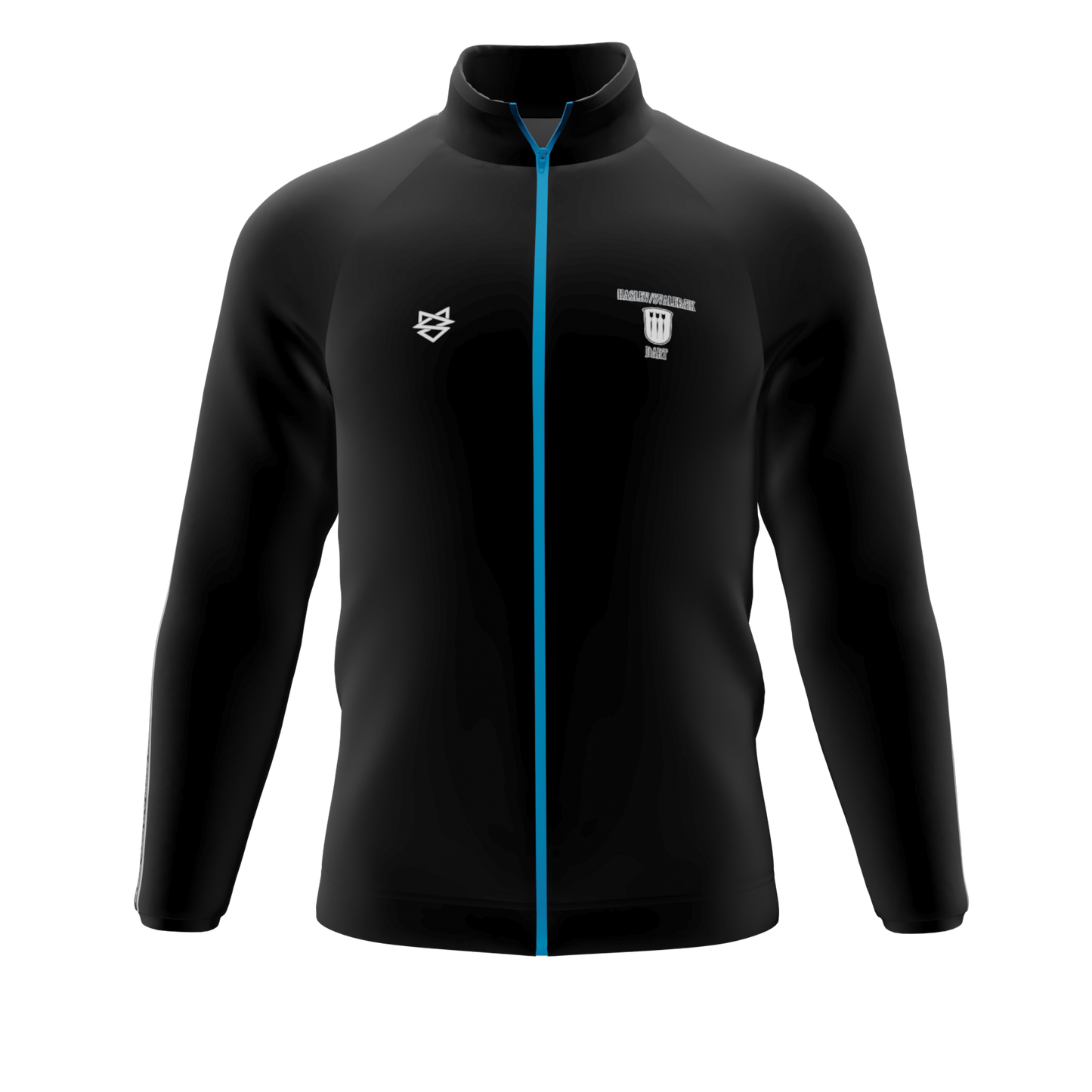 Bomulds Cardigan ZIP - Haslev-Svalebæk Dart - SponsorWorld