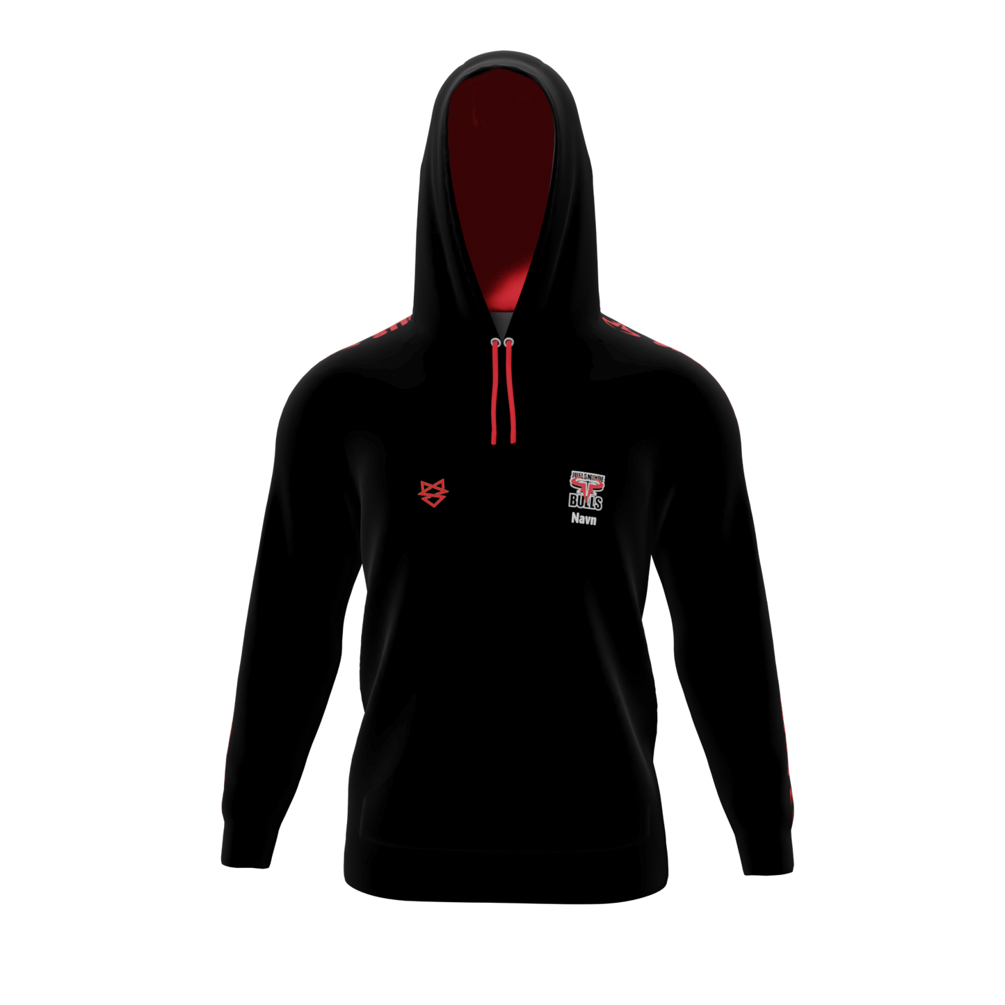 Bomulds Hoodie - Juelsminde Bulls