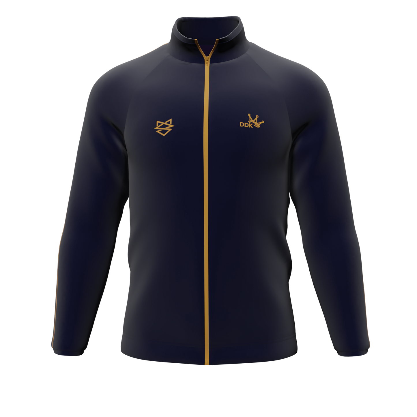 Bomulds Cardigan ZIP - Dronningborg Dart Klub - SponsorWorld