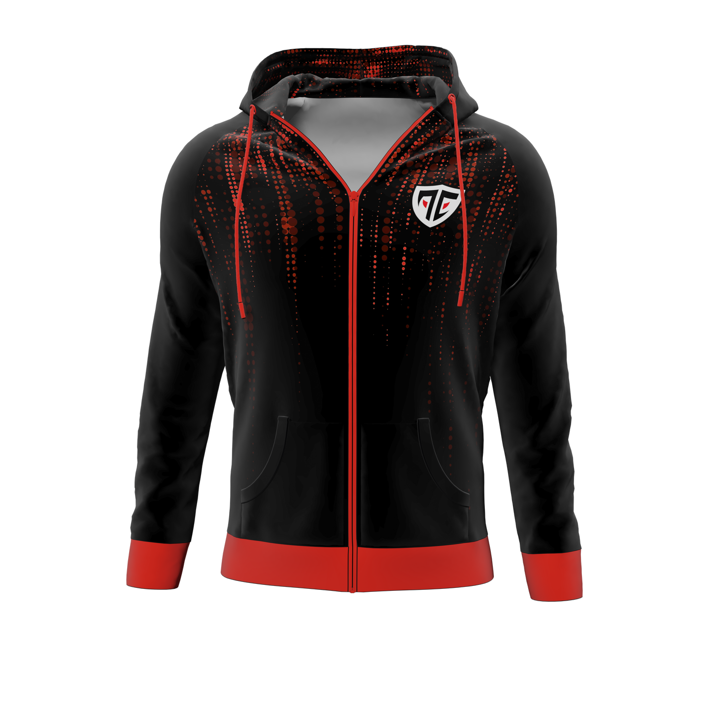 Hoodie ZIP - Aarhus Esport - SponsorWorld
