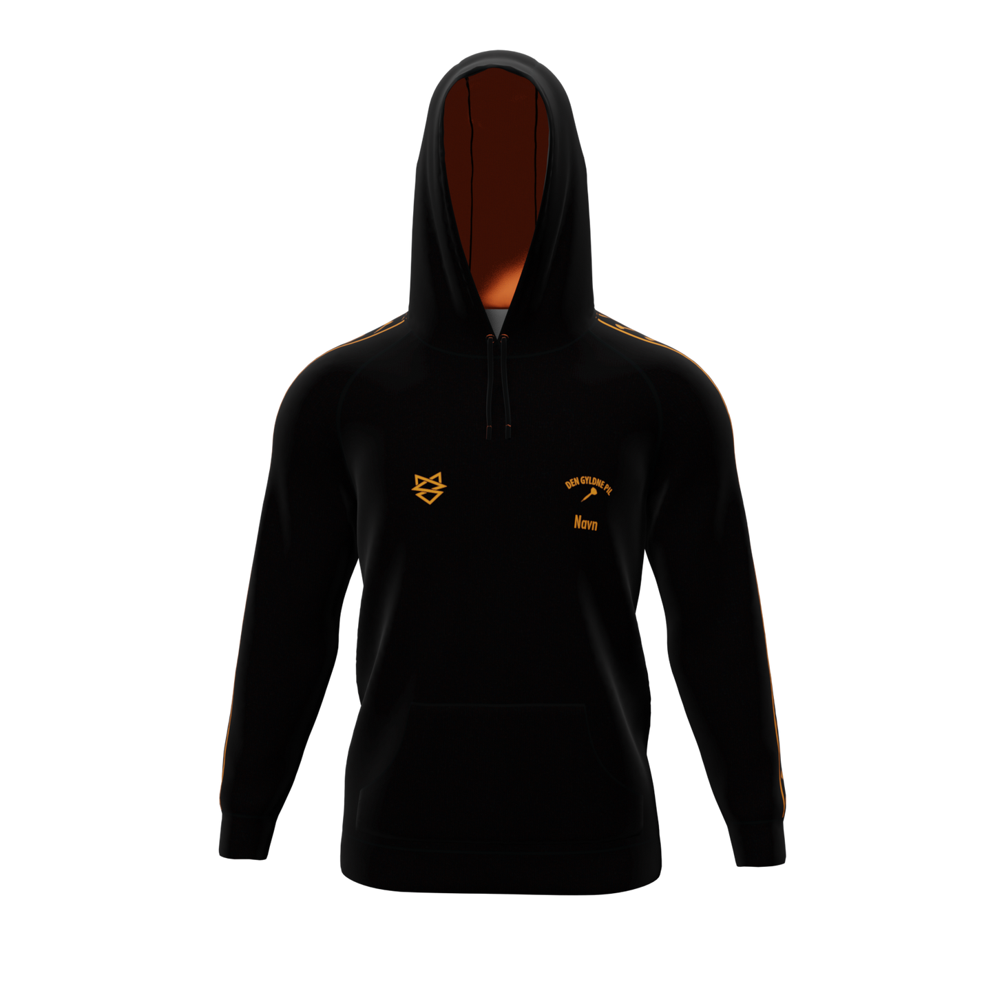 Bomulds Hoodie - Den Gyldne Pil - SponsorWorld