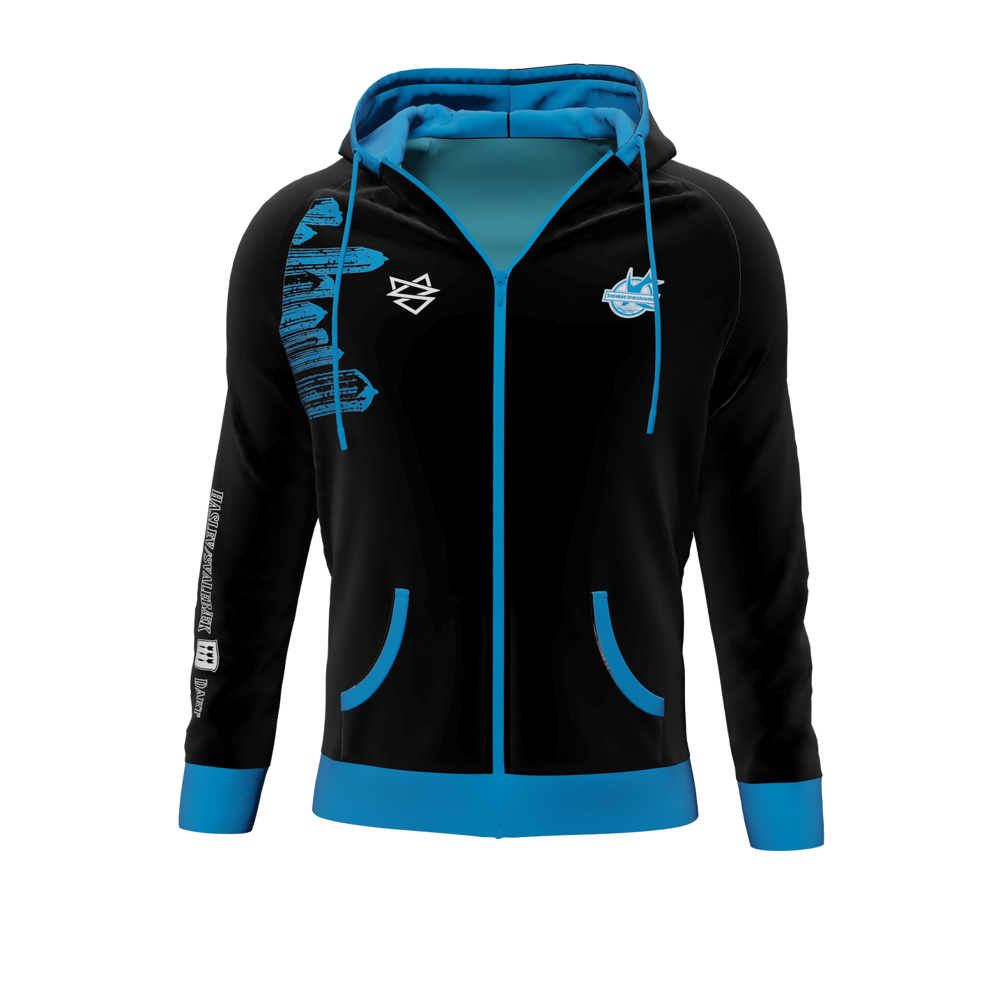 Haslev-Svalebæk Dart - Zip hoodie - SponsorWorld