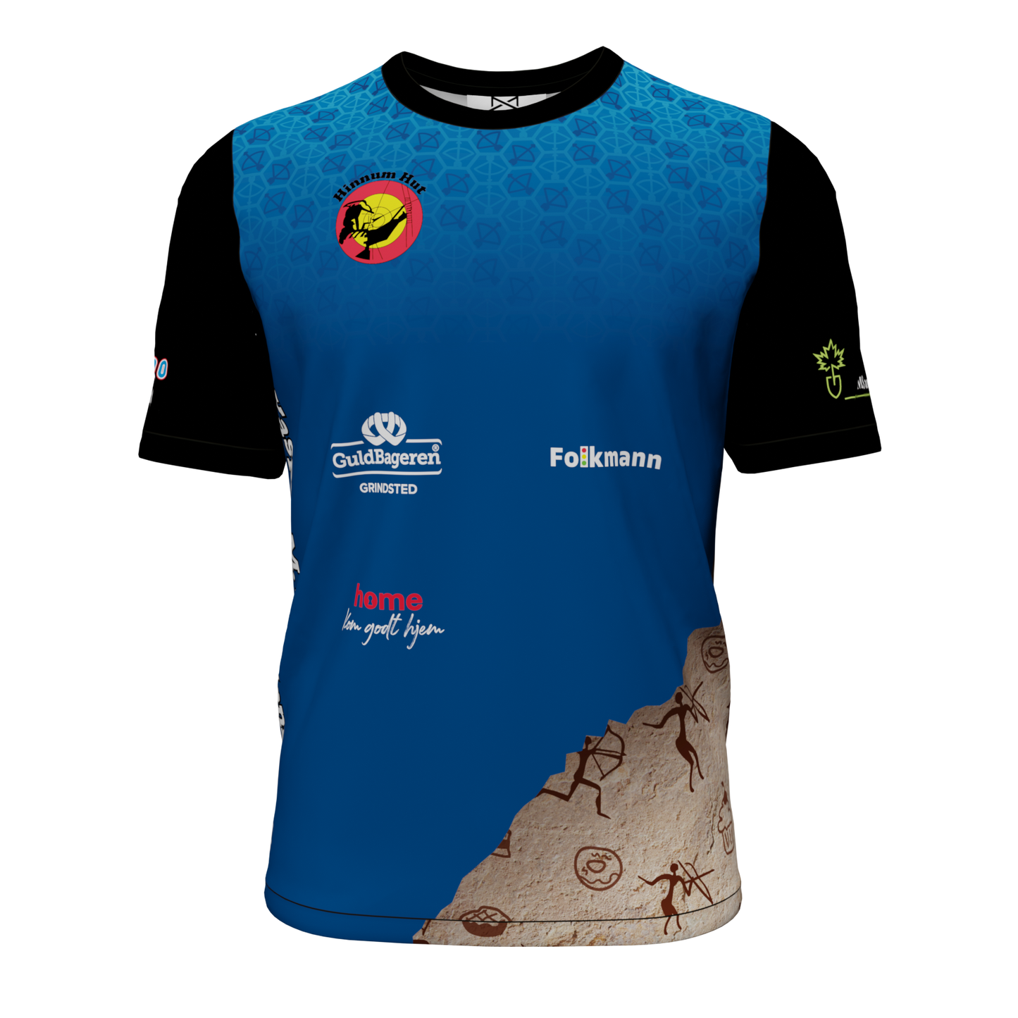 Sponsorlogo T-shirt - Hinnumhut Bueskydning