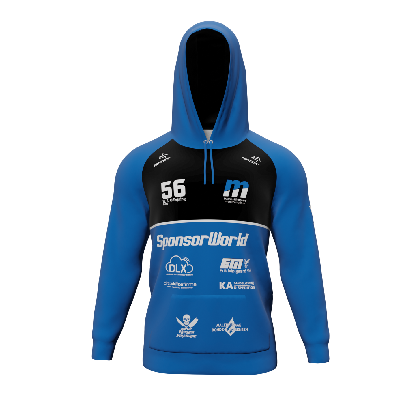 Bomulds Hoodie - M Ringgaard