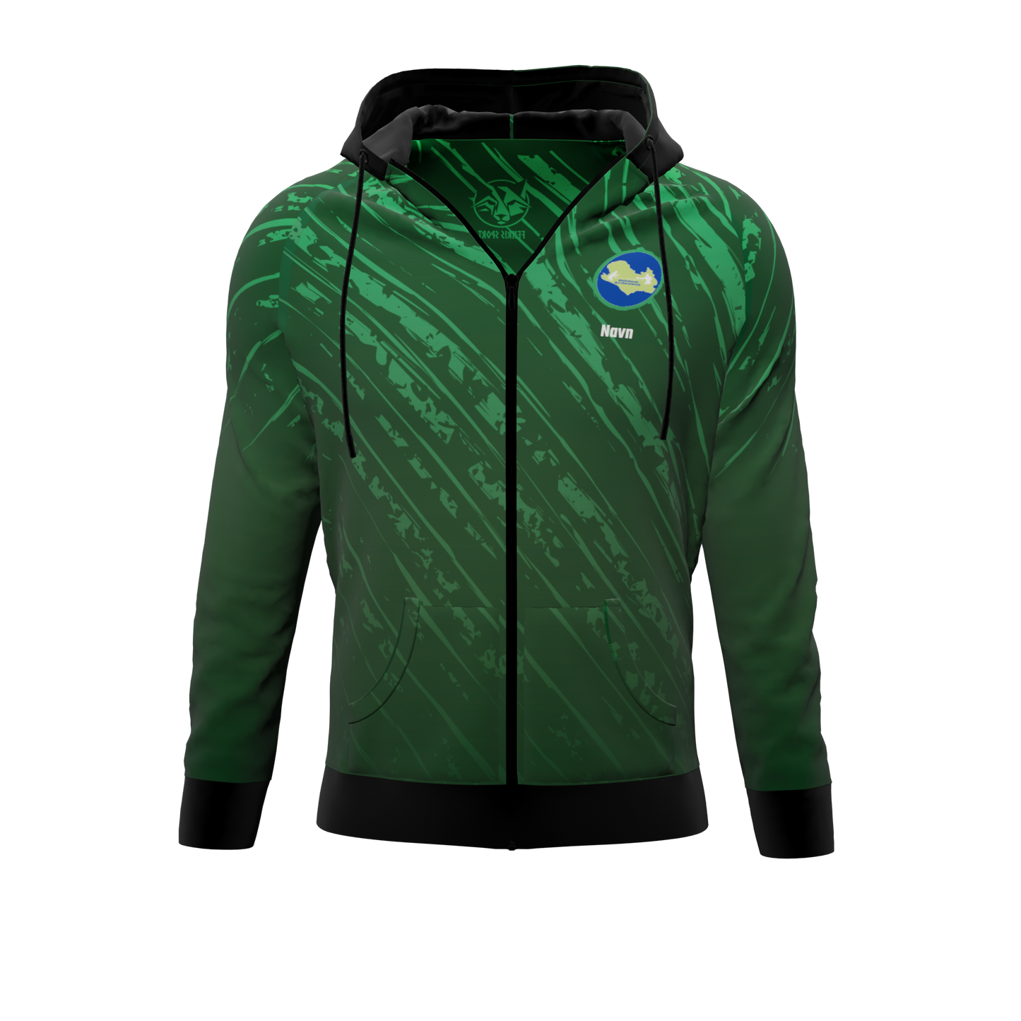 Midtlolland's Table Tennis Club - ZIP Hoodie