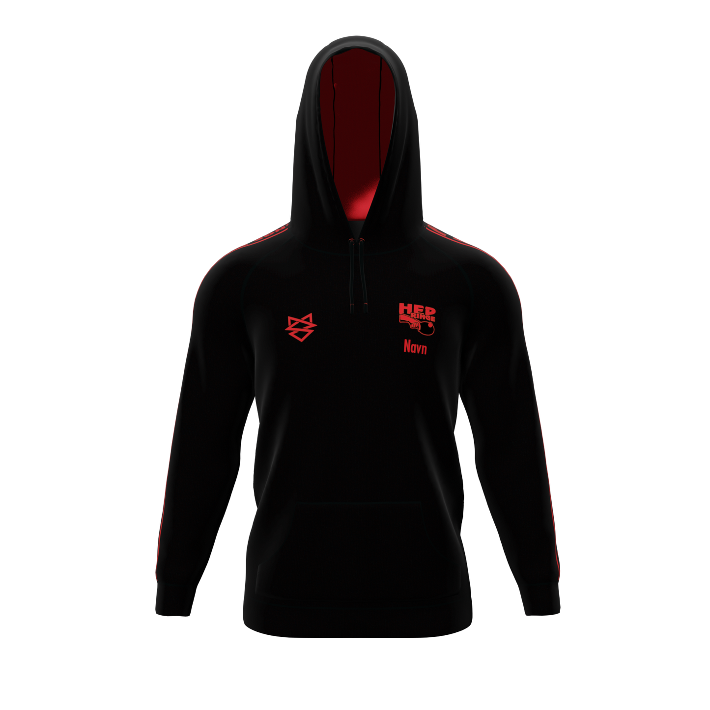 Bomulds Hoodie - HEP Ringe stripe