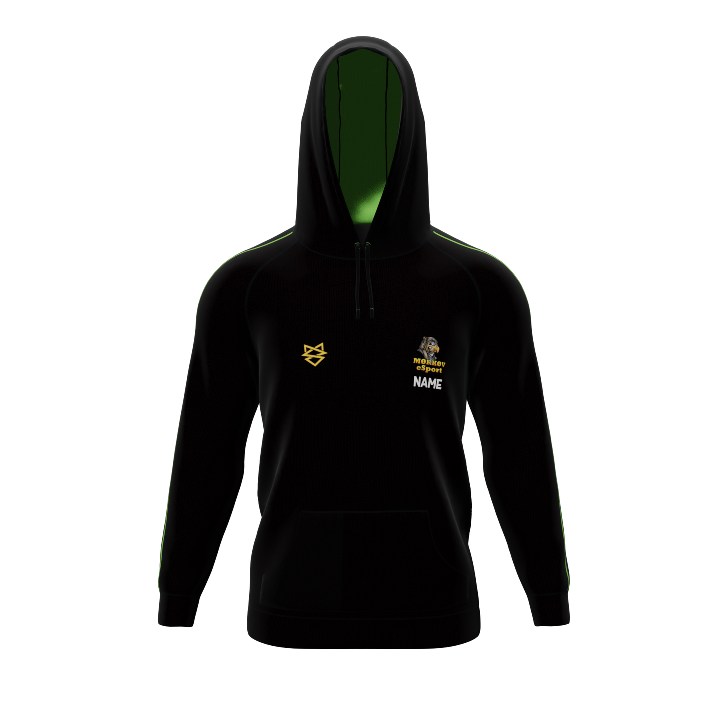 Bomulds Hoodie - Mørkøv Esport