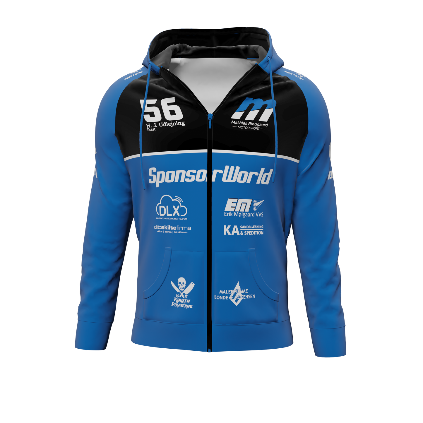 Hoodie ZIP - Mathias Ringgaard - SponsorWorld