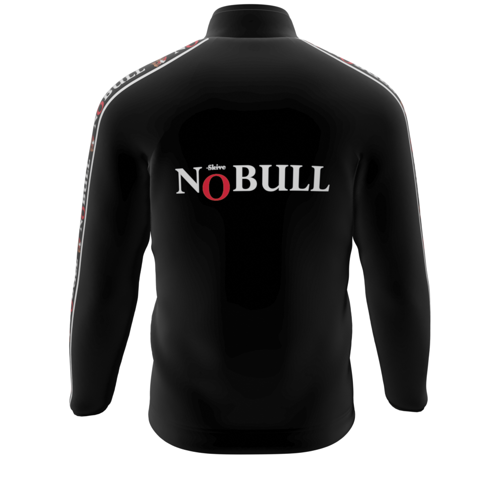Bomulds Cardigan ZIP - Stripe ID - Voksen - NoBull Skive