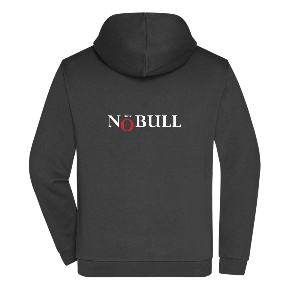 Bomulds Hoodie ZIP - Voksen - NoBull Skive - SponsorWorld